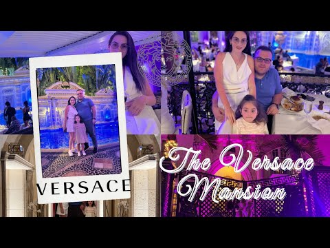 საუკეთესო რესტორანი მაიამიში | Versace Mansion Restaurant |  ჩემი დაბადების დღე  | DK Family